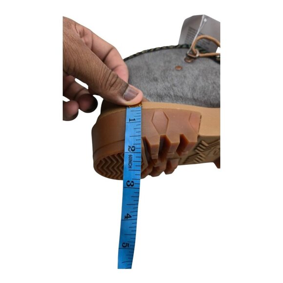 Onitsuka Tiger Shoes Men 6 Gray HMR PEAK Fur Boots Japan Outdoors Gorpcore - Picture 9 of 11